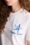 100% Cotton Oversized Back Printed T-Shirt G9005Ax26Sm - 4