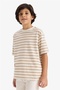 100% Cotton T-Shirt for Boys G4404A826Sm