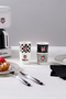 X Beşiktaş Licensed 4-Person Espresso Set 90 ml - 4