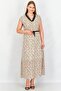 Women Allover Print Maxi Dress, Multicolor