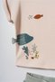 Baby Short Sleeve T-Shirt and Pants Set, 100% Cotton , Infant and Newborn Series - Csy8209 - 4