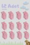 Unisex Baby Non-Slip Sole Cotton Soft Socks – 12-Pack