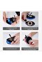 DIGI CORE Car Air Freshener Helicopter Solar Energy Rotating Aromatherapy Aviation Al Alloy Diffuser - 2