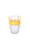 Double Chamber - Portable Muesli with Fork and Spoon - Snack Container 500 ML