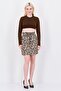 Women Floral Print Mini Skirt, Multicolor - 3
