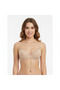 Women's Stone Printed Non-Padded Nude Bra with Attached Straps Bb2350