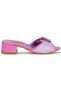 Coral Mermaid Heeled Girls' Glittery Evening Dress Slipper - 4