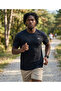 Ua hw lc patch ss men's daily t-shirt black