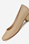Women's Nude Genuine Natural De Leather Size 5-41 Classic Heel Shoes - 7