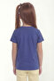 Girls' Short Sleeve Crew Neck T-Shirt - 4