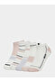 Pack of 5 - Striped Detail Ribbed Cuff Ankle Socks