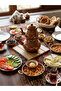 Kare Ni̇hale Savana Oak - Teapot Pot Pan Base - 2 Pieces