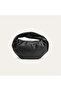 Women's Black Leather Look Handbag