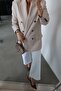 Self Patterned Blazer Jacket - 2