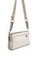 Beige - Sand Monogram Women's Crossbody Bag Sp1273 - 4