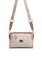 Pink - Salmon Monogram Women's Crossbody Bag Sp1273