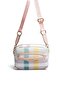 Lila - Pink Plaid Women's Crossbody Bag Sp1201