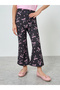 Pack of 2 - Girls Printed Crop Leggings - 2
