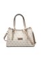 Beige - Sand Monogram Women's Handbag Sp1252 - 5