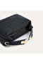 Women's Black Braided Lock Detailed Shoulder Bag - 3