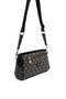 Smoked - Black Monogram Women's Crossbody Bag Sp1273 - 2