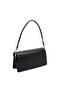 Black - Patent Leather Black - Black Plain Women's Shoulder Bag Sp1279 - 4