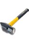 Strike Blacksmith's Hammer - 40 oz Metalworking Tool with Fiberglass Handle & No-Slip C - 2