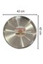 Triple Stainless Steel Baking Tray Round, Set of 3 Durable Trays for Baklava and Pastries - 3