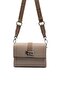 Dark Beige - Latte Plain Women's Crossbody Bag Sp1009