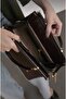 Women's Clutch Bag Gold Accessory Set of Adjustable Strap with Shoulder Bag Large Internal Volumes - 5