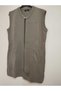 Super Quality, with Brooch, Open Front, 30% Wool Pieces, Steel Knitted, Bellows at the Back, Long Vest - 5