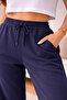 Women's Wide-Leg Pants Soft-Textured Premium Fabric Relaxed Fit Casual & Sweatpants - 3