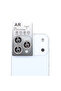iPhone 17 Pro Max Compatible Diamond Silver Rhinestone Camera Lens Cover Glittery Anti-Refraction Accessory - 2