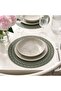 Tuviris Placemat , Gray-Green, 37 Cm, 1 Piece Plastic Placemat - 2