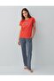 Women's Summer Short Sleeve Pajamas Set – 50% Modal 50% Cotton, Patterned Long Bottom, Printed - 2