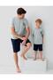 Men's & Children's Shorts Sets Sold Separately |   100% Cotton Father Son Summer Suit Combination