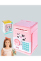 Pink Electronic Password Automatic Money Withdrawal Atm Piggy Bank - 4
