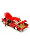 Motor Max 1:24 1955 Chrysler C300 Red Die-Cast Model Car - Opening Doors, Hood, and Trunk - 4