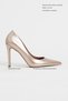 Lunara Gold Patent Leather Pointed Toe Women's Stiletto - 3