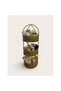 Decorative 3-Tier Rattan Towel Holder and Bathroom Shelf - Natural Wicker Elegance - 55 cm - 2