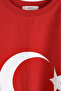 Unisex Kids Crew Neck Turkish Flag Printed Short Sleeve T-Shirt - 4