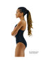Durafast One ®   Df Girls' Swimsuit (Black) - 5