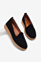 Women's Black Thermo Sole Comfortable Fit Daily Use Ballet Flats - 3