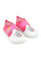 Linen Girls' Velcro Shoes