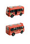 Toy Bus Doors Can Be Opened, Sliding, Battery-Free, Safe Minibus Car - 7