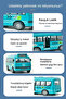 Toy Bus Doors Can Be Opened, Sliding, Battery-Free, Safe Minibus Car - 5