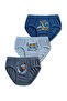 95% Cotton Piece Stretch Fabric Combed Cotton Boys' Underpants Set of 6 / Briefs / Underwear - 5