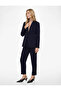 Normal Waist Straight Leg Belt Detailed Slim Fit Cigarette Pants - 2
