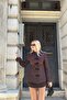 Standing Collar Design Jacket - 8