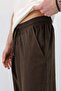 Super Baggy Fit Linen Trousers Brown - 5
